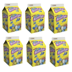robin eggs front packaging showing colorful mini egg shells and serving suggestion