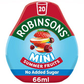 Robinsons front packaging showing six mini pouches and convenience