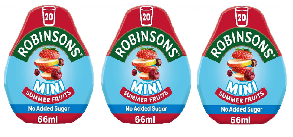 Robinsons front packaging showing three pouches and clear branding for quick recognition