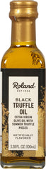 Roland Foods front bottle view showing Italian truffle oil and elegant label