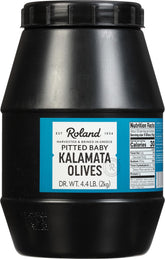 Roland Foods jar front packaging showing label and 4.4 pound size, convenient bulk use