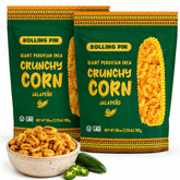 Rolling Pin front packaging showing jalapeño flavor and 28 oz size benefits portioning