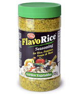 Rose Hill FlavoRice front packaging showing brand and flavor benefits