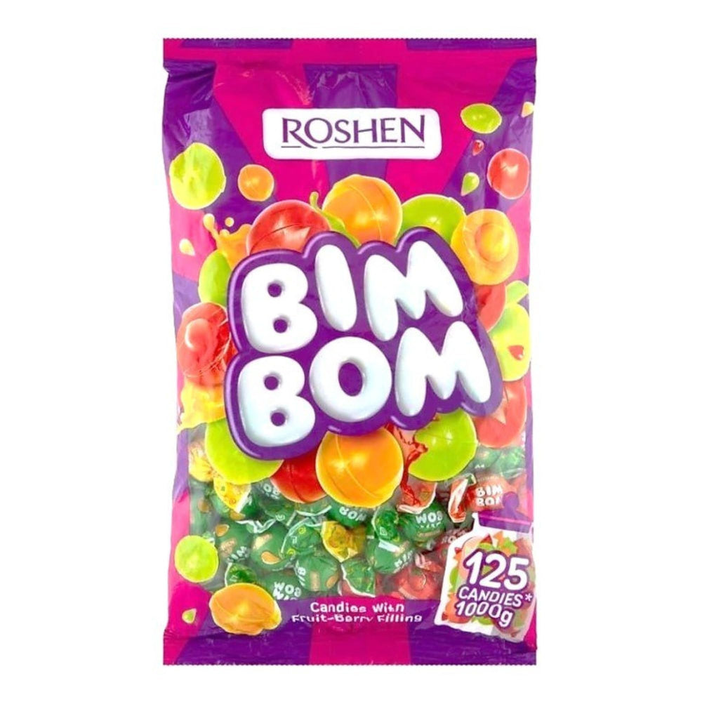 Roshen packaging front view showing variety and weight for easy selection