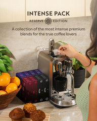 ROSSO CAFFÈ capsules inserted in an Original-line machine ready to brew delivering consistent crema