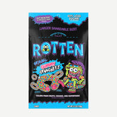 Rotten front packaging showing share pack and branding benefits