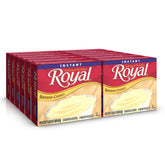 Royal banana cream front packaging showing box and flavor convenience