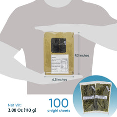 Royal Seafood individually wrapped nori sheet highlighting freshness preservation