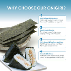 Royal Seafood close-up of roasted nori texture showing crisp, even surface