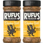 Rufus Teague front packaging showing product identity and ready-to-use benefit