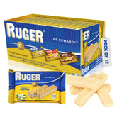 RUGER front packaging display showing sealed 12 pack for long freshness