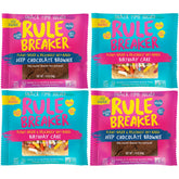 Rule Breaker front packaging Birthday Cake showing allergen-free benefit