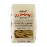 Rummo front packaging showing brand and penne for pantry convenience
