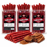 RunninWild front packaging showing 3 x 1 lb cinnamon licorice for quick selection