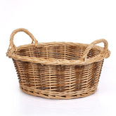RURALITY front view of small gift basket for elegant presentation