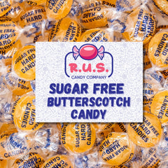 R.U.S. Candy bulk bag front view showing branding and weight benefit freshness