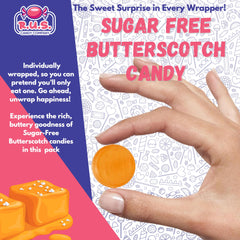 R.U.S. Candy butterscotch candies in a wooden bowl highlighting shareability