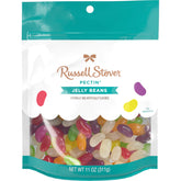 Russell Stover front packaging showing bag and resealable top for freshness