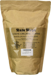 Ruta Maya close-up of Arabica beans highlighting shade-grown quality and rich chocolate notes