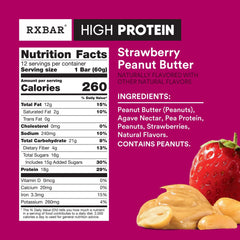 RXBAR unwrapped bar close-up highlighting chewy texture and protein