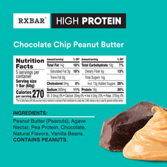 RXBAR close-up of bar texture with chocolate chunks showing satisfying bite