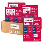 RXBAR front packaging showing blueberry and strawberry variety, convenient stocking