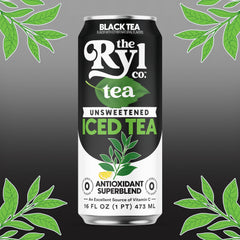 The Ryl Co iced tea surface close-up showing clean brewed texture