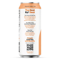 The Ryl Co ingredient label close-up highlighting clean ingredients and vitamin C information