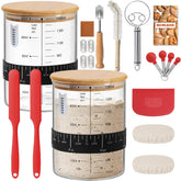 RYTOXILO front view of full sourdough starter kit showing contents and neat packaging benefit clarity