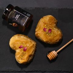 Sabatino Tartufi close-up of truffle pieces in honey showing texture