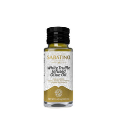 Sabatino Tartufi front bottle view showing label and compact size enhancing pantry display