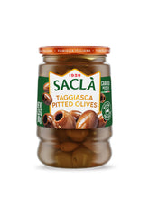 SACLA jar front label showing product and origin, conveys authentic Italian quality