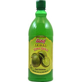 Sadaf lime juice Shiraz front label showing kosher 32 oz bottle and clear branding for pantry convenience