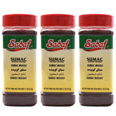 Sadaf sumac front bottle showing packaging and kosher seal, adds bright flavor