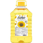 Safya front packaging 5L showing label and handle for easy storage and heavy use