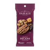 Sahale Snacks front packaging showing convenient 1.5 oz pouches and brand