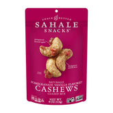 Sahale Snacks front pouch showing branding and flavor, convenient portable snack