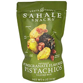Sahale Snacks front packaging showing glazed mix and product benefits