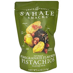 Sahale Snacks front packaging showing glazed mix and product benefits