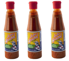 Salsa Huichol poured over taco showing brand enhancing meal flavor