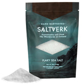 Saltverk front packaging 6 oz showing brand and size, enhances pantry appeal