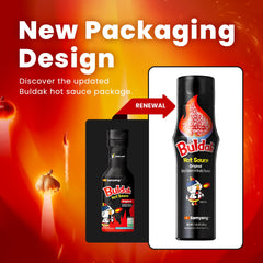 SAMYANG Buldak texture close-up showing glossy, thick sauce