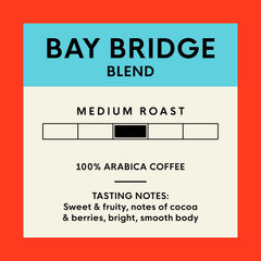 SAN FRANCISCO BAY pour-over brew highlighting fresh ground beans and clarity