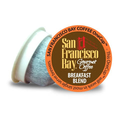 San Francisco Bay front packaging showing 24 One Cups and quick brewing convenience