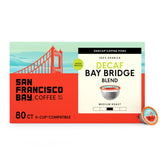 San Francisco Bay front box image showing 80-count pods and benefits