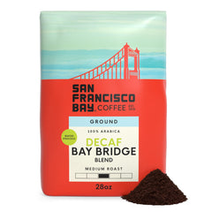 San Francisco Bay front packaging showing 28 oz bag and clear product identity