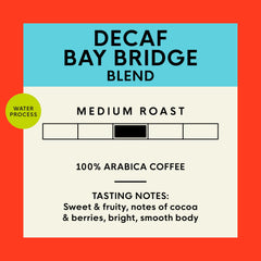 San Francisco Bay pouring ground coffee into filter showing usable grind