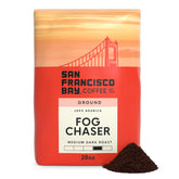 San Francisco Bay front packaging showing 28 oz bag and clear branding benefit convenience