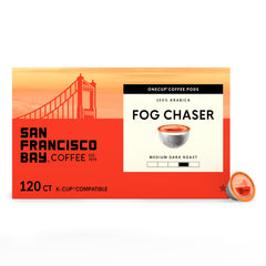 San Francisco Bay front packaging showing 120-count and benefits