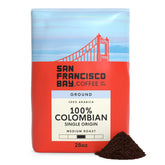 San Francisco Bay front packaging showing 28 oz bag and product name for clear identification